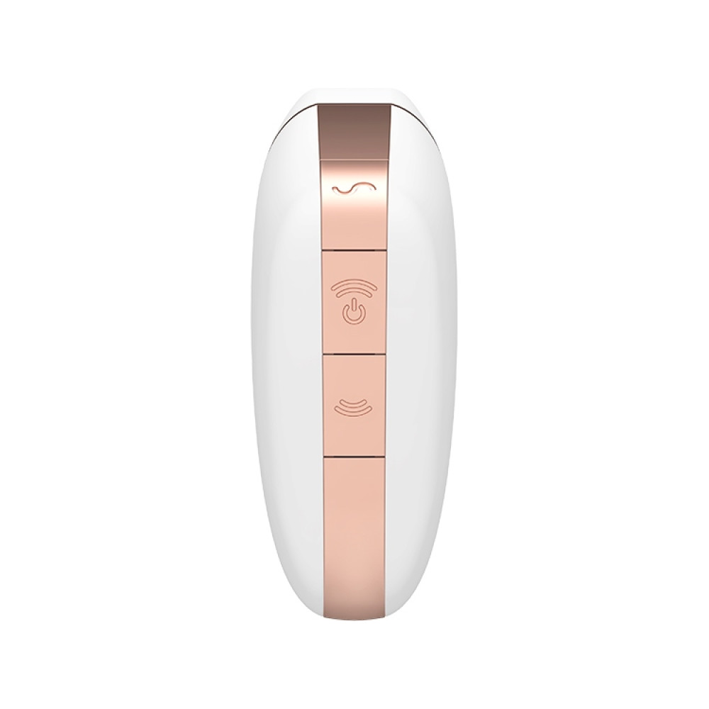 Безконтактний смарт-стимулятор клітора Satisfyer Love Triangle білий