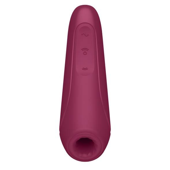 Безконтактний стимулятор клітора Satisfyer Curvy 1+ бордовий
