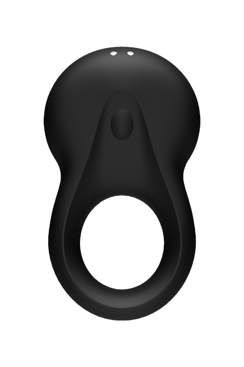 Кольцо эрекционное Satisfyer SIGNET RING с подключением к приложению, черное