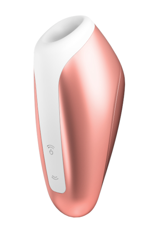 Безконтактний вакуумний стимулятор клітора Satisfyer Love Breeze кораловий