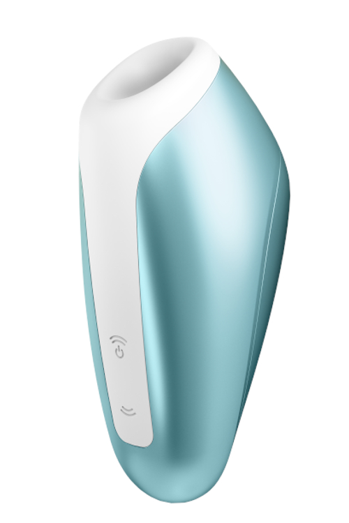 Вакуумний кліторальний стимулятор Satisfyer Love Breeze Sucking, блакитний