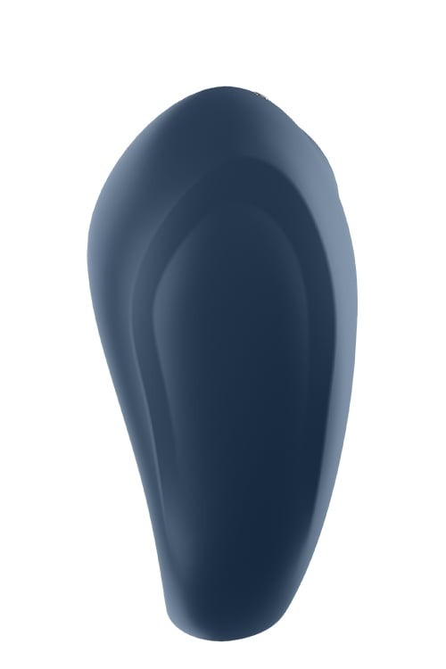 Эрекционное синее виброкольцо Satisfyer Strong One с возможностью работать от приложения