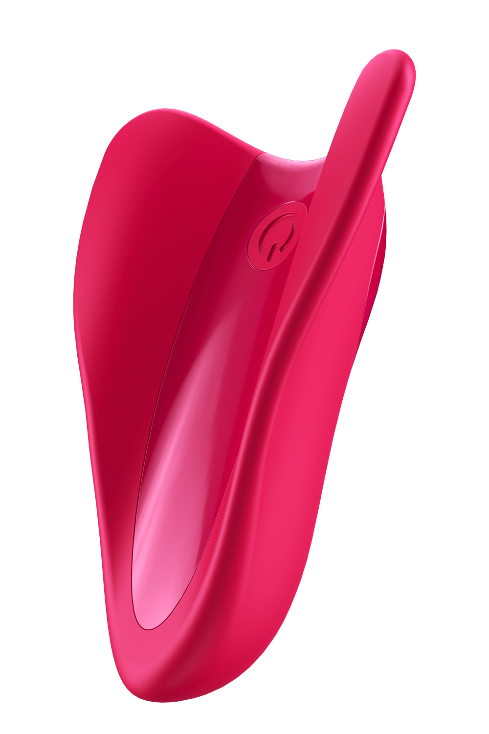 Вибратор эргономичной формы на палец Satisfyer High Fly красный