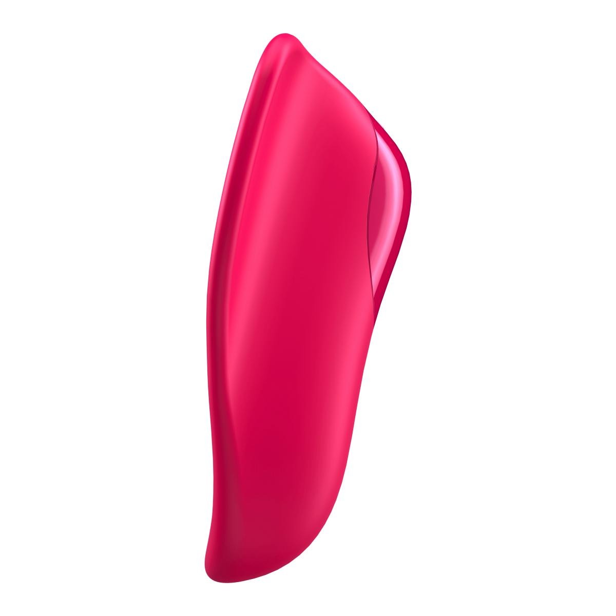 Вибратор эргономичной формы на палец Satisfyer High Fly красный