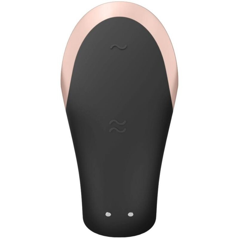 Люксовый смарт вибратор для пар Satisfyer DOUBLE LOVE черный
