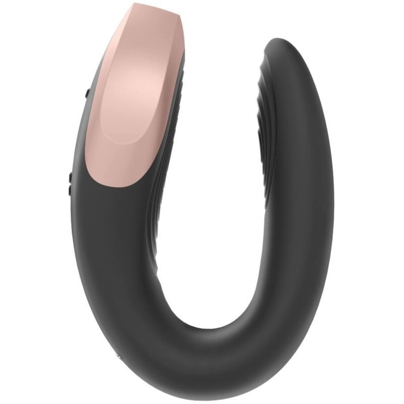Люксовый смарт вибратор для пар Satisfyer DOUBLE LOVE черный