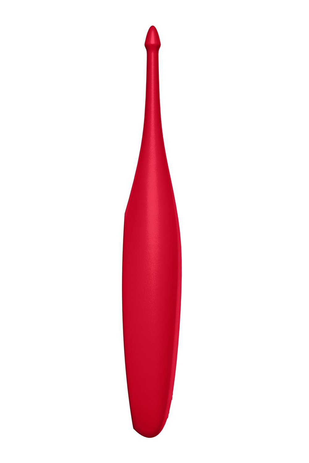 Вібратор для цілеспрямованої стимуляції Satisfyer Twirling Fun з гнучкою шийкою, червоний
