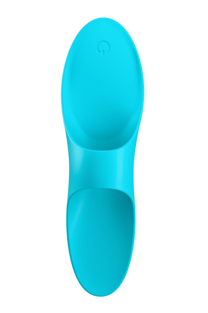 Універсальний вібратор на палець Satisfyer Teaser, бірюзовий