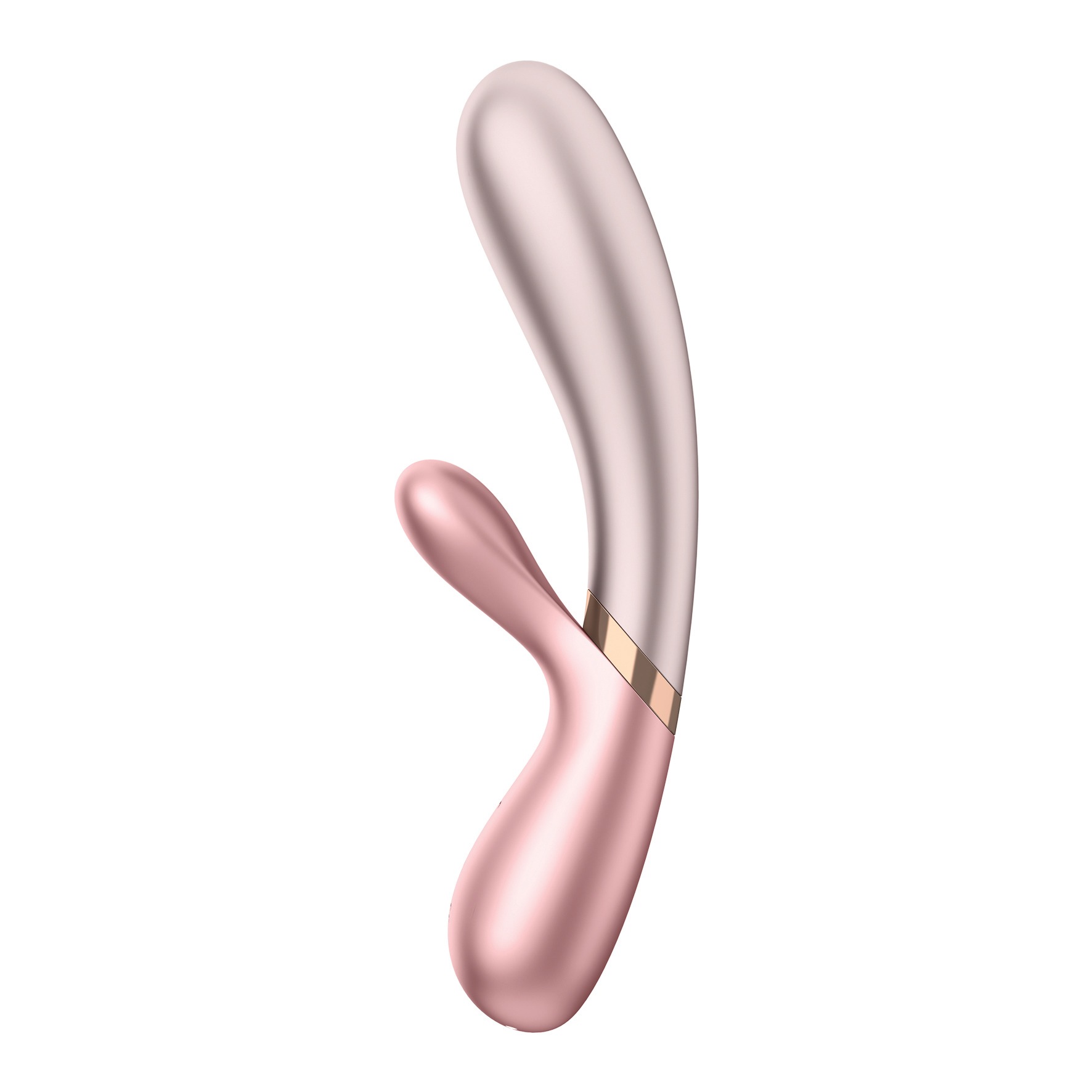 Двойной смарт вибратор с функцией нагрева Satisfyer Hot Lover розовый