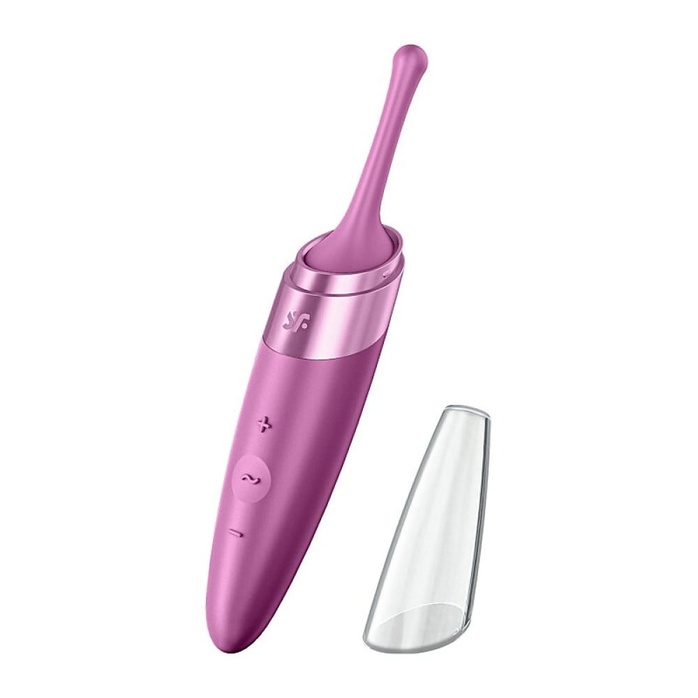 Вибратор для целенаправленной стимуляции клитора Satisfyer Twirling Delight, розовый