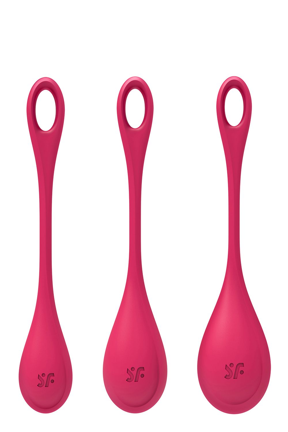 Набір вагінальних кульок Satisfyer Yoni Power 1 червоний