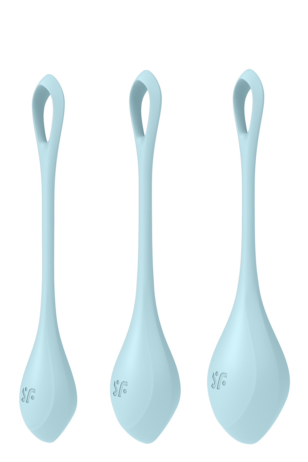Набір вагінальних кульок Satisfyer Yoni Power 2, блакитний