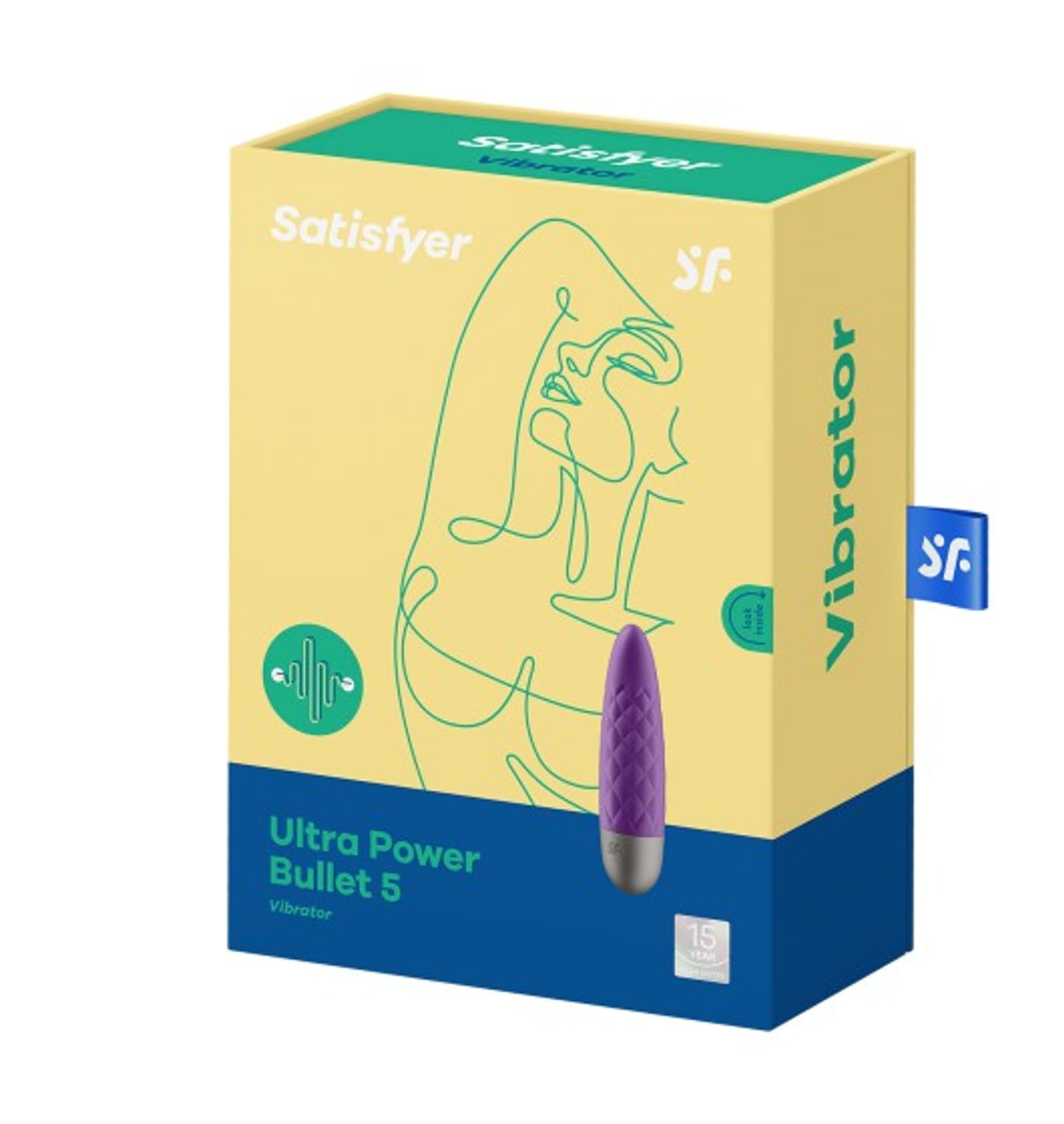 Вибропуля с глубокой вибрацией Satisfyer Ultra Power Bullet 5 фиолетовая