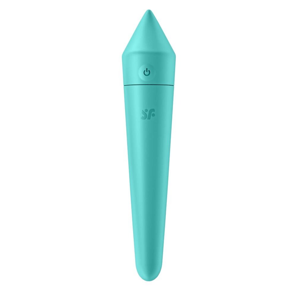 Потужна віброкуля з функцією керування зі смартфона Satisfyer Ultra Power Bullet 8, бірюзовий
