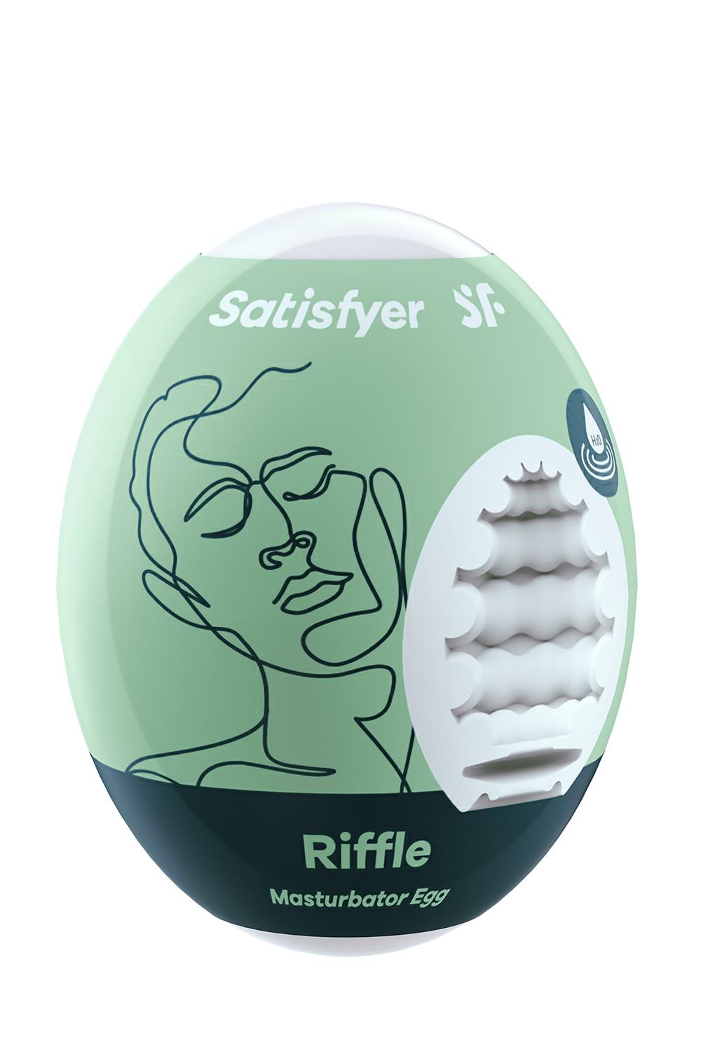 Набір мастурбаторів Satisfyer Masturbator Egg 3er Set: Riffle, Bubble, Fierce