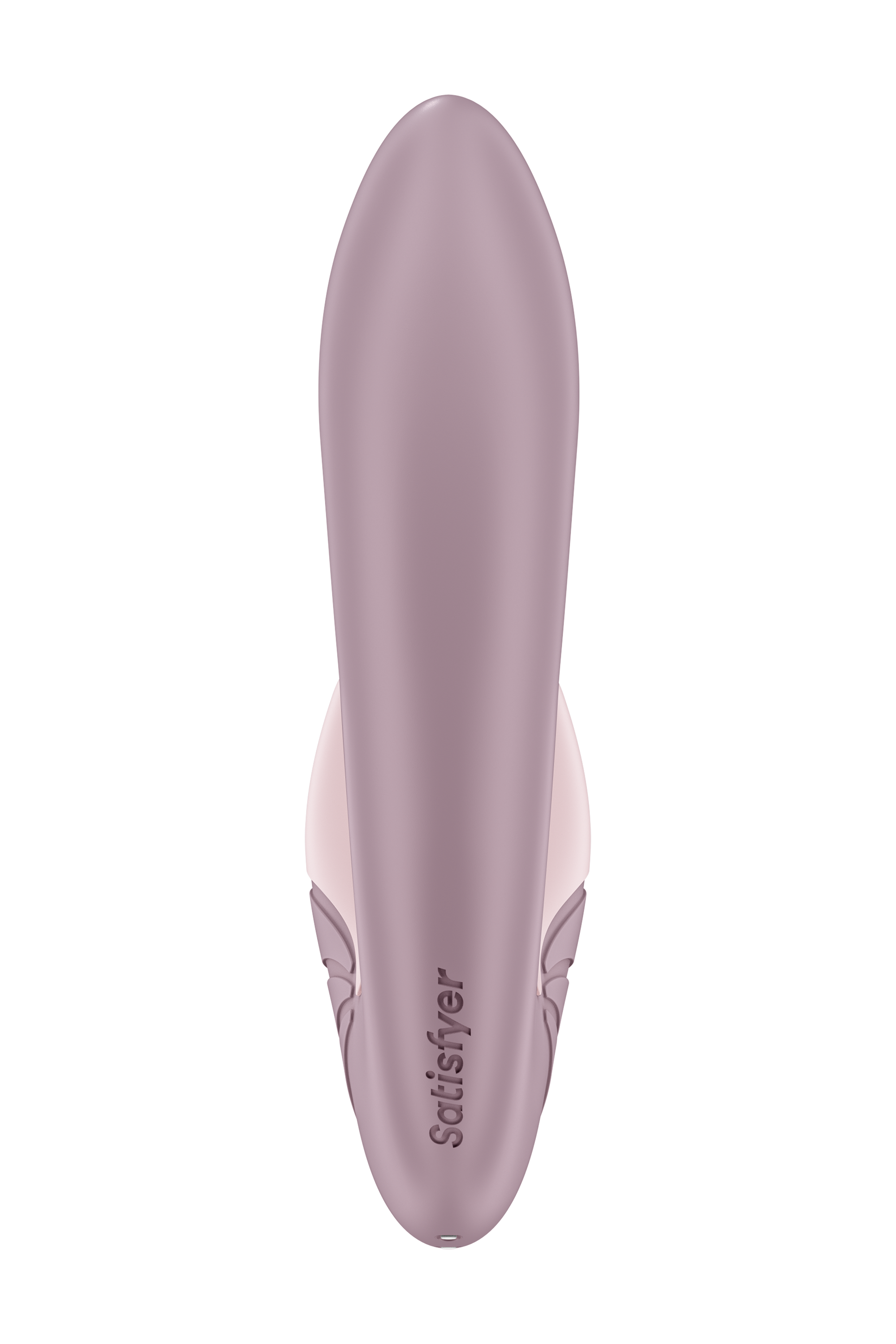 Двойной вибратор с вакуумной стимуляцией Satisfer Air Pulse Supernova розовый