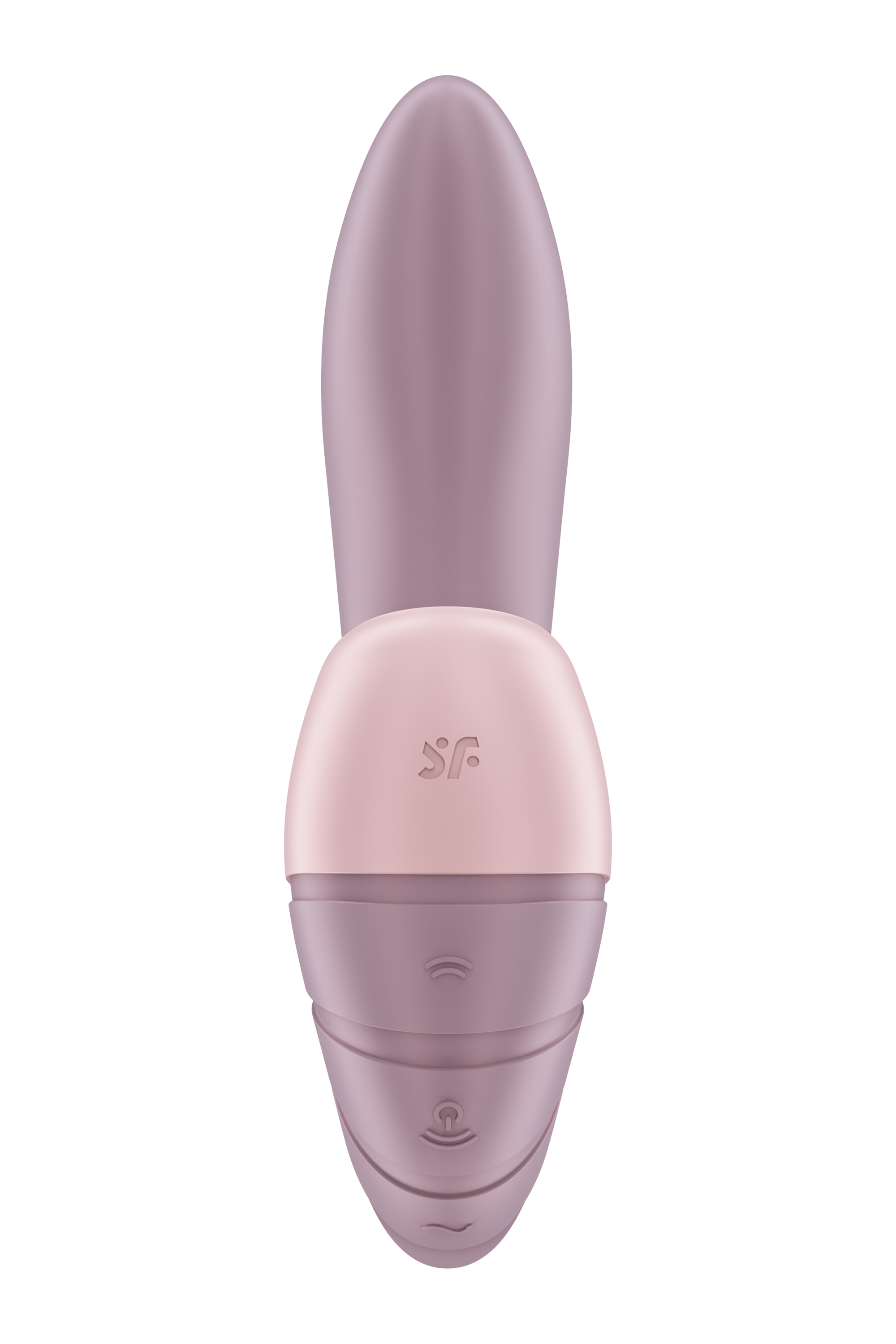 Двойной вибратор с вакуумной стимуляцией Satisfer Air Pulse Supernova розовый