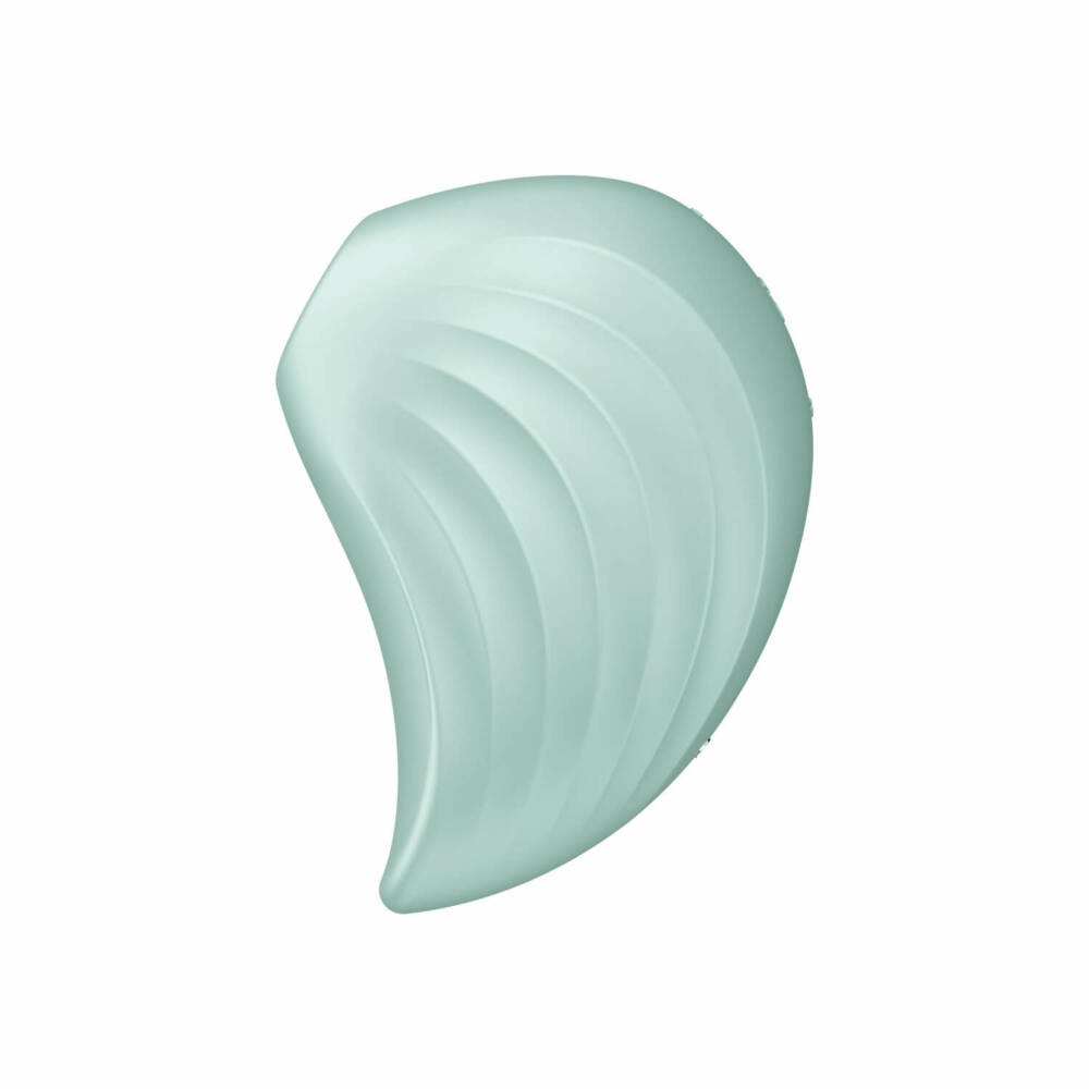Вакуумний кліторальний стимулятор із вібрацією Satisfyer Pearl Diver м'ятний