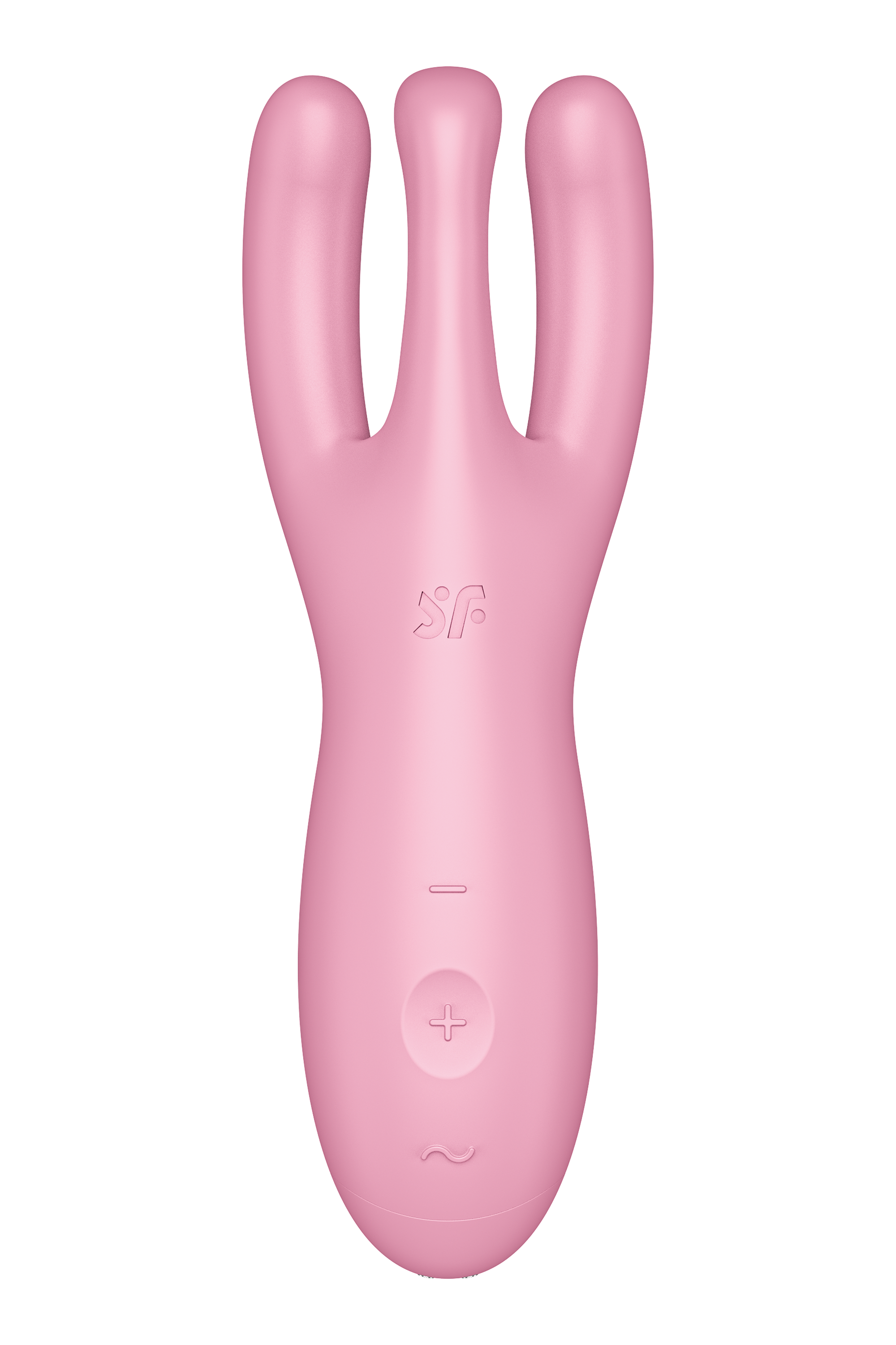 Гнучкий смарт-вібратор Satisfyer Threesome 4 Connect App рожевий