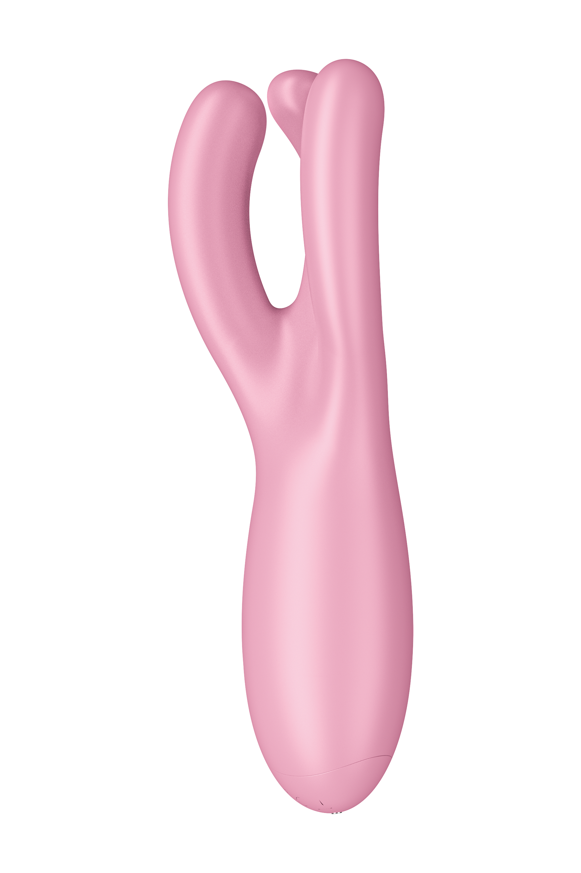 Гнучкий смарт-вібратор Satisfyer Threesome 4 Connect App рожевий