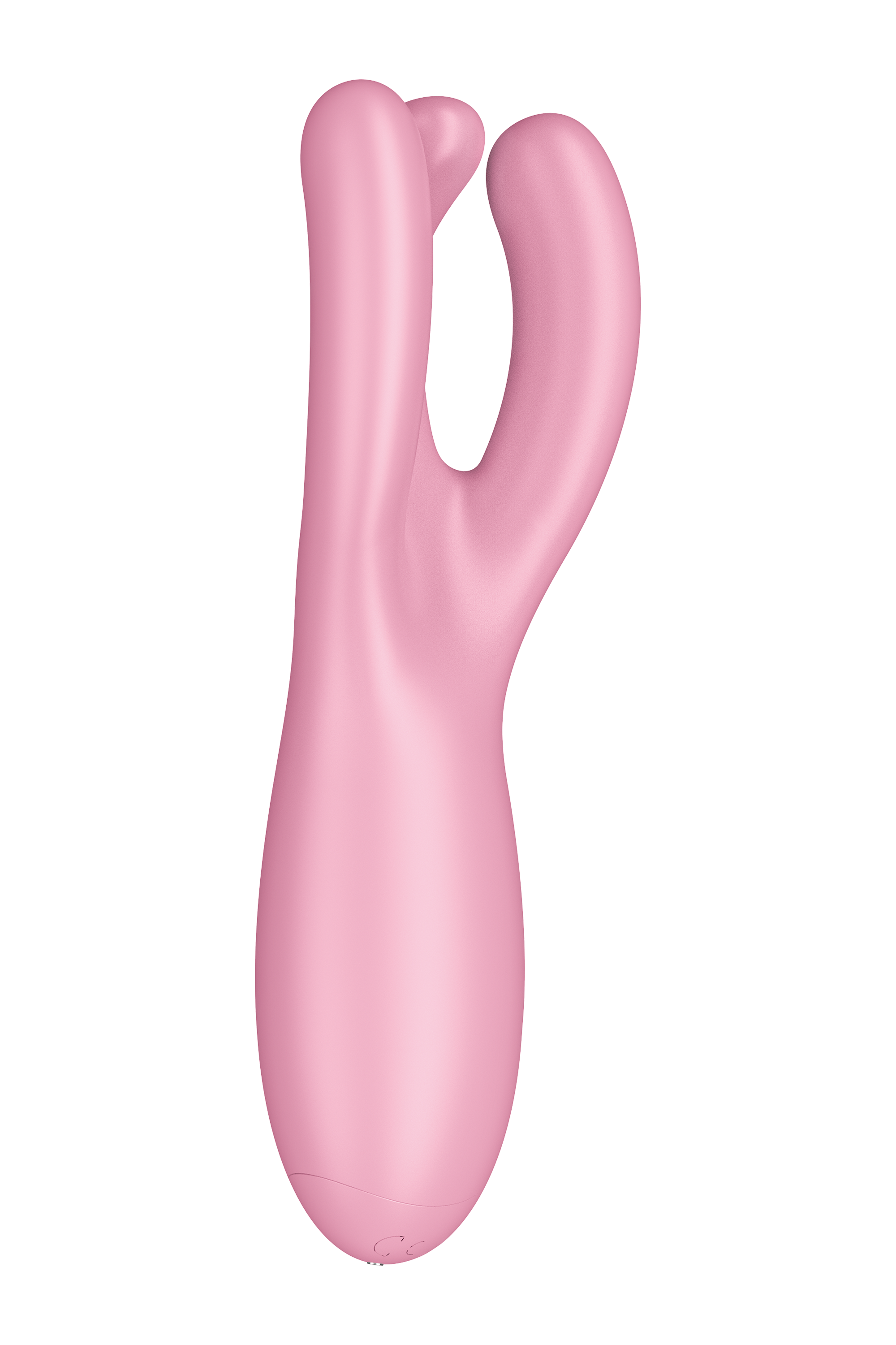 Гнучкий смарт-вібратор Satisfyer Threesome 4 Connect App рожевий