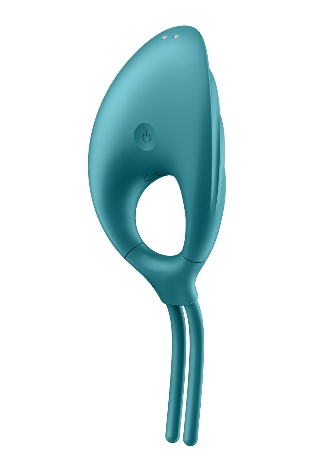 Регулируемое эрекционное кольцо Satisfyer Swordsman Camouflage с рельефом, зеленое