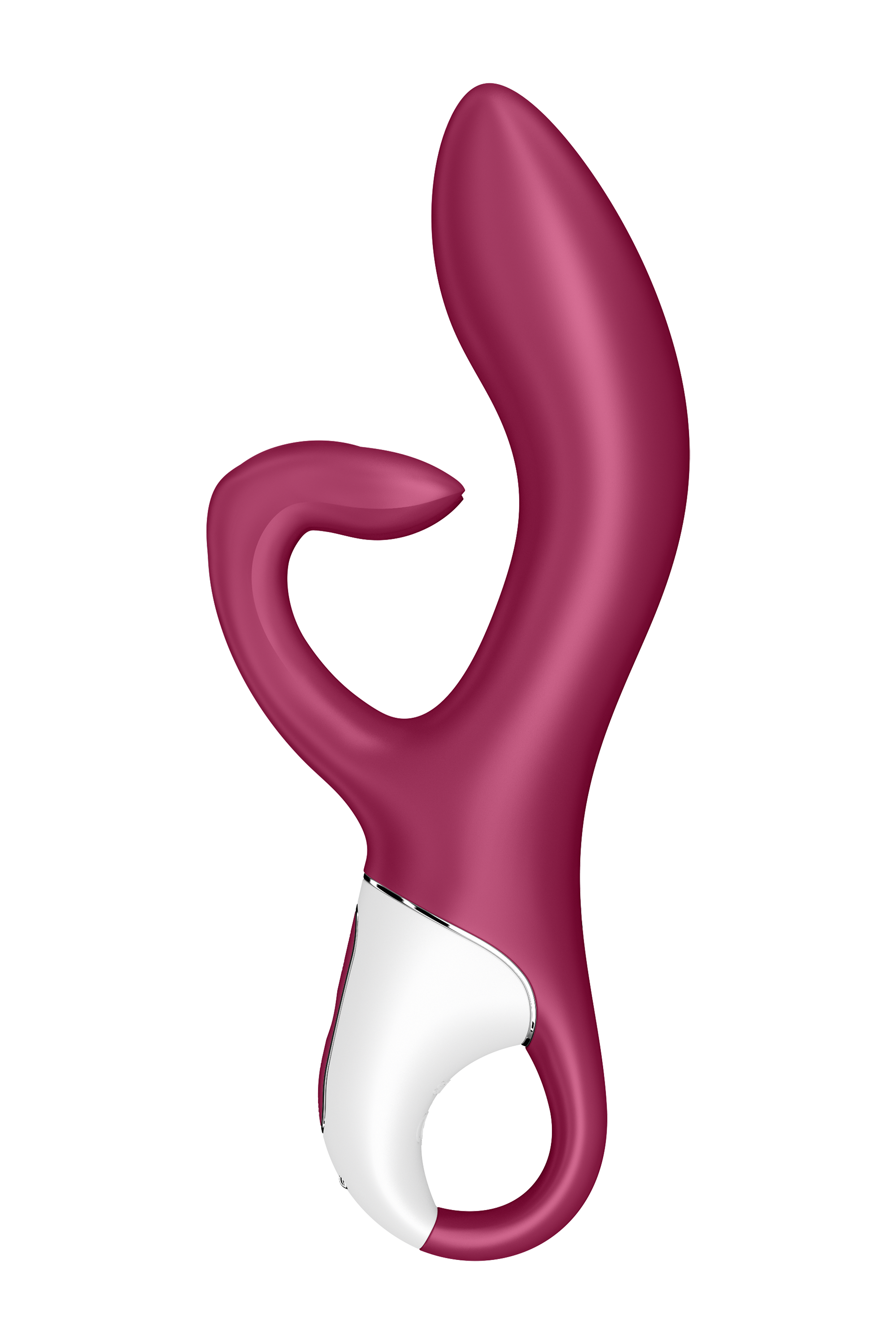 Гнучкий подвійний вібратор SATISFYER EMBRACE ME бордовий