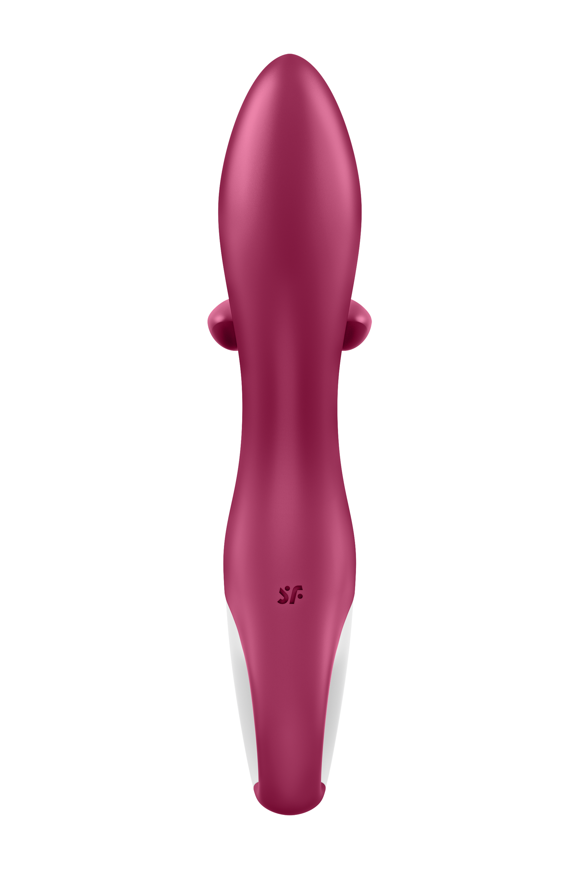 Гнучкий подвійний вібратор SATISFYER EMBRACE ME бордовий