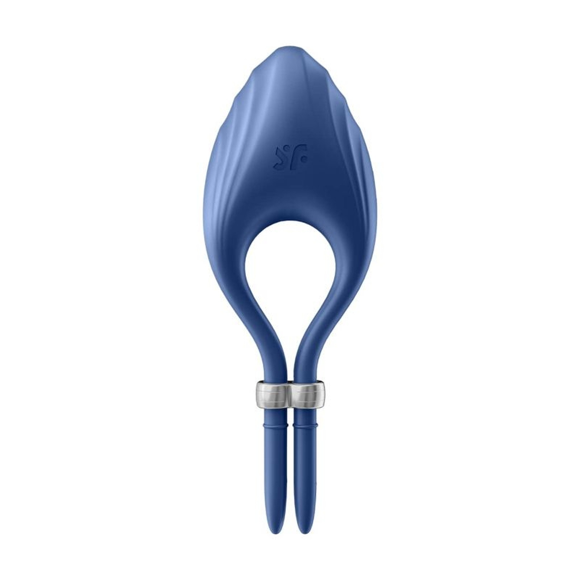 Регульоване ерекційне кільце з вібрацією Satisfyer Duelist, синій