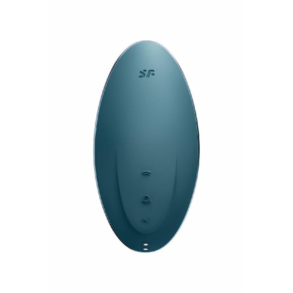 Вакуумний кліторальний стимулятор Satisfyer Vulva Lover 1 із вібрацією, синій