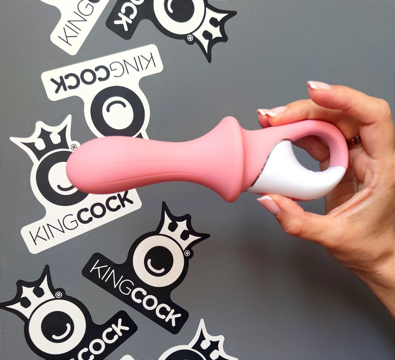 Надувний анальний смарт-вібратор Satisfyer Air Pump Booty 5 Connect App рожевий