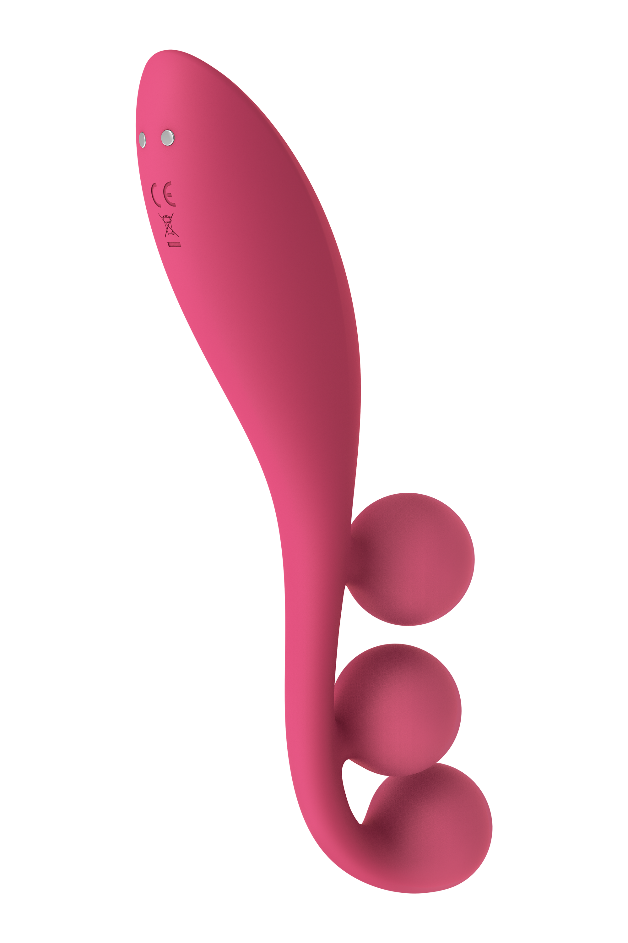Мультивібратор Satisfyer Tri Ball 1 з трьома моторами, рожевий