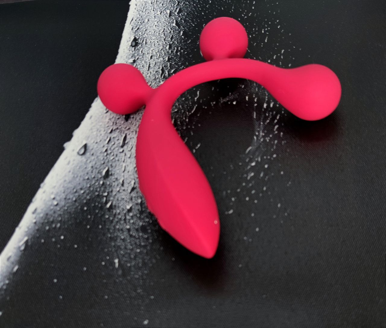 Мультивібратор Satisfyer Tri Ball 1 з трьома моторами, рожевий