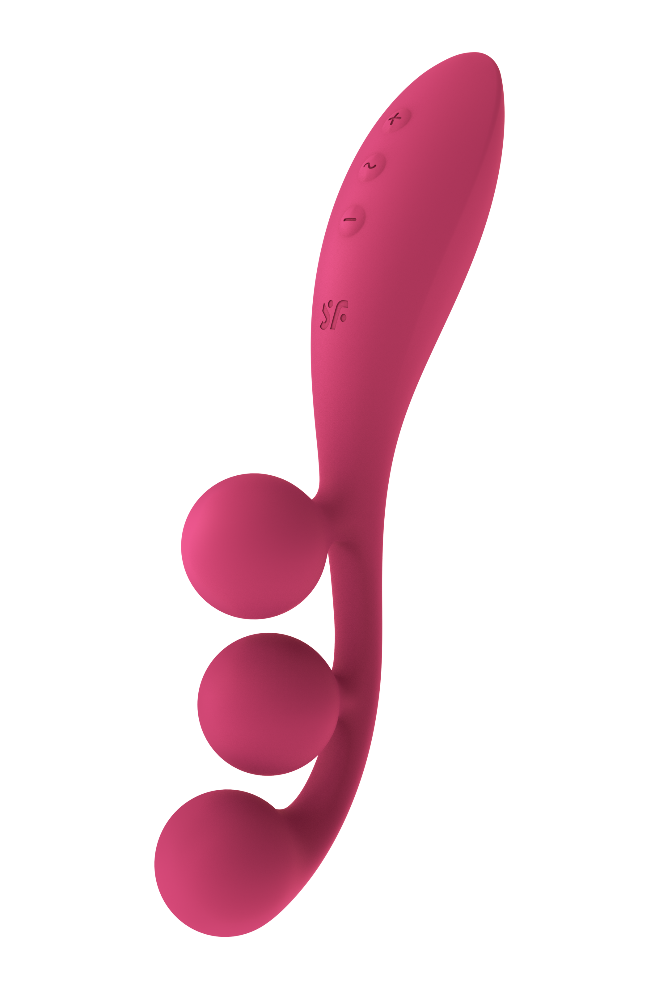 Мультивібратор Satisfyer Tri Ball 1 з трьома моторами, рожевий