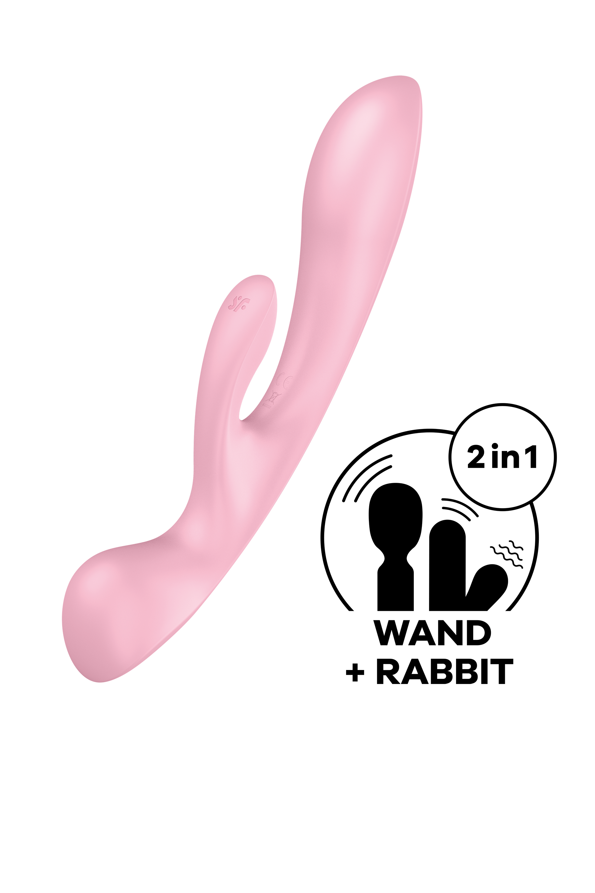 Подвійний вібратор кролик Satisfyer Triple Oh рожевий