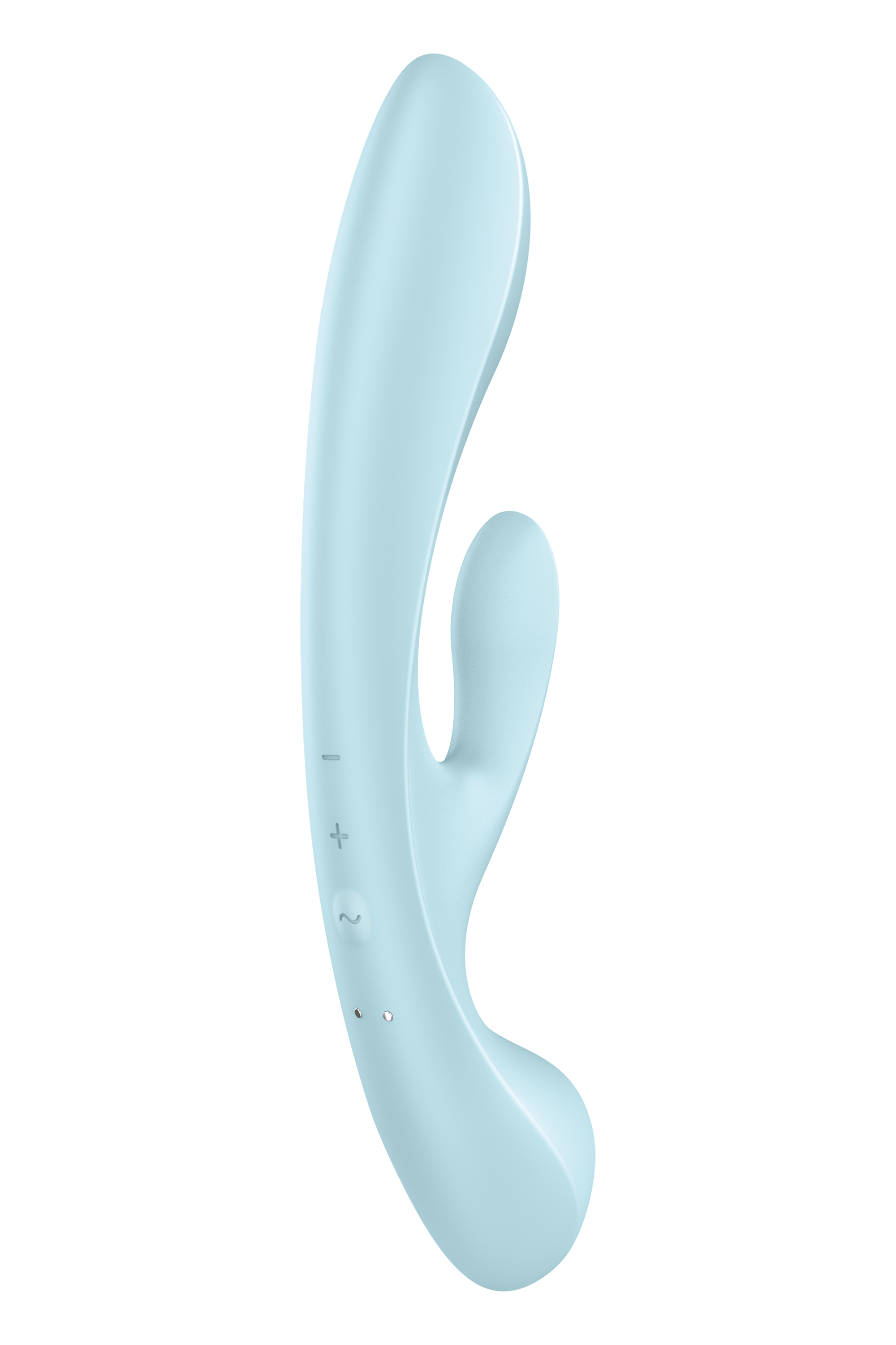 Вібратор кролик Satisfyer Triple Oh з трьома моторами, блакитний