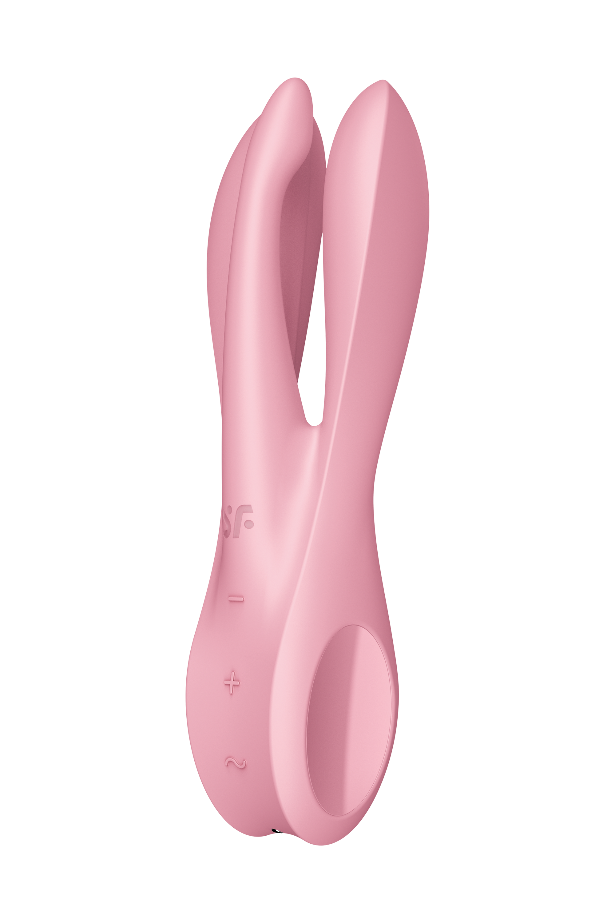 Гнучкий кліторальний вібратор із 3 моторами SATISFYER THREESOME 1 рожевий