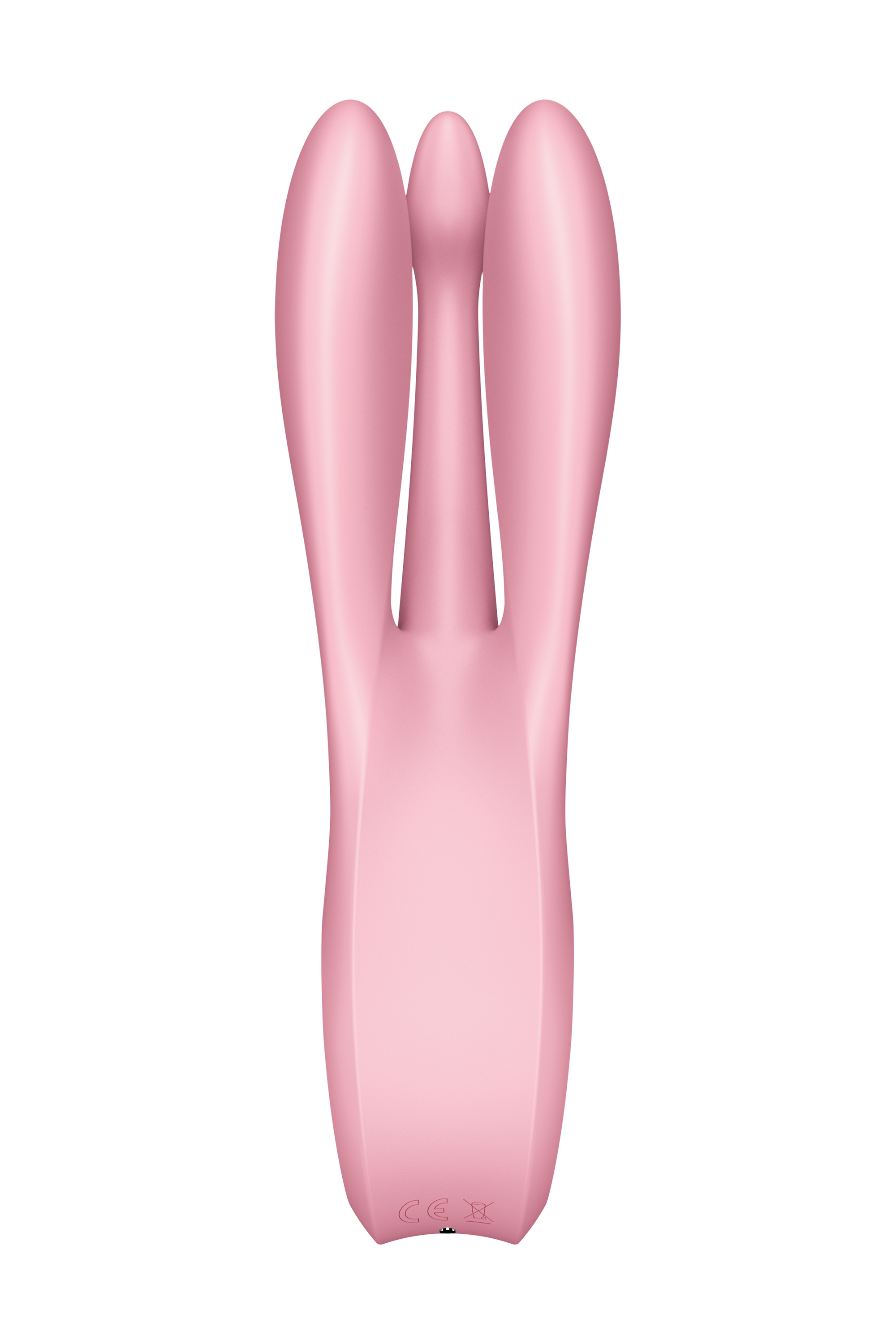 Гнучкий кліторальний вібратор із 3 моторами SATISFYER THREESOME 1 рожевий