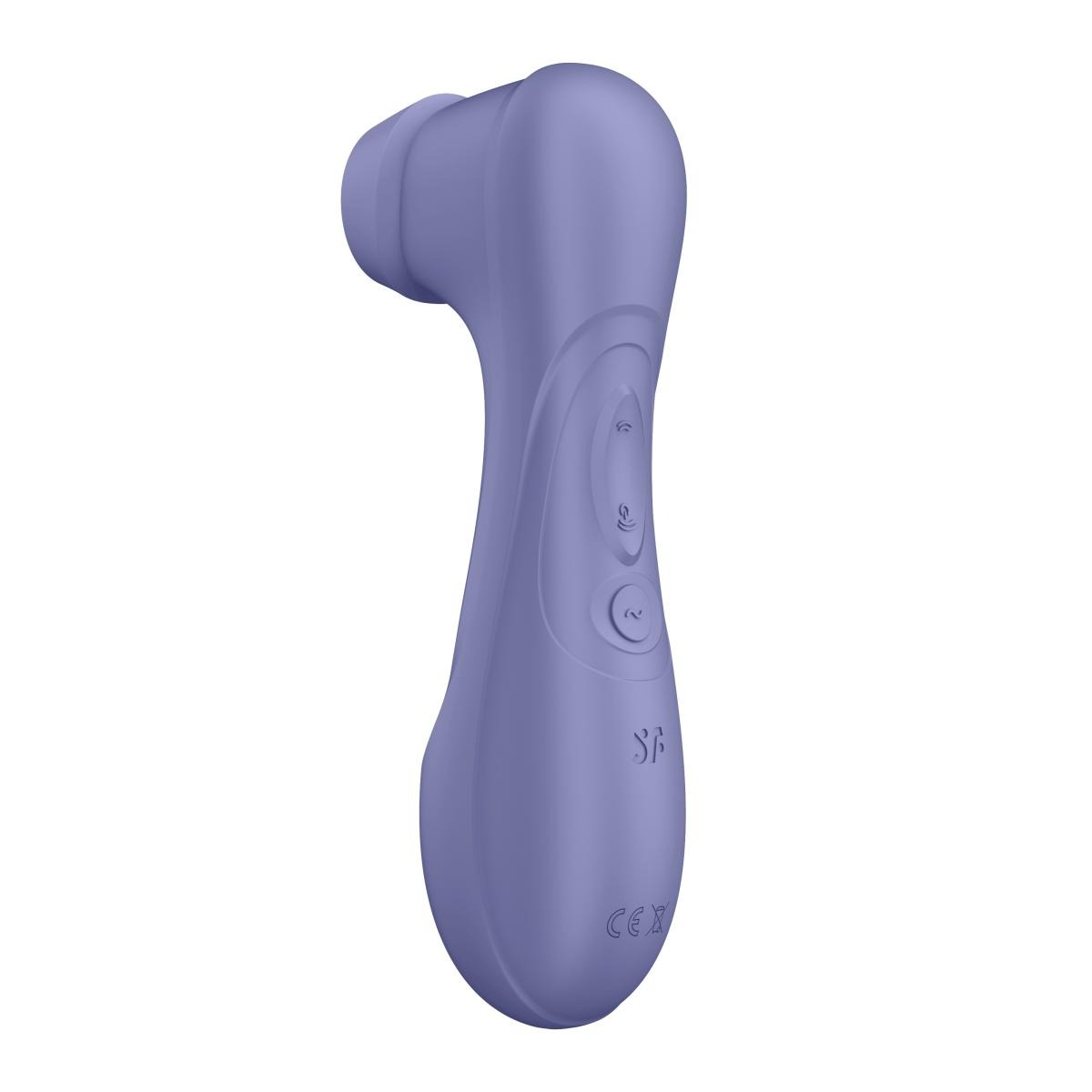 Вакуумний стимулятор клітора Satisfyer Pro 2 Generation 3 (у наборі дві силікон. насадки), фіолетовий