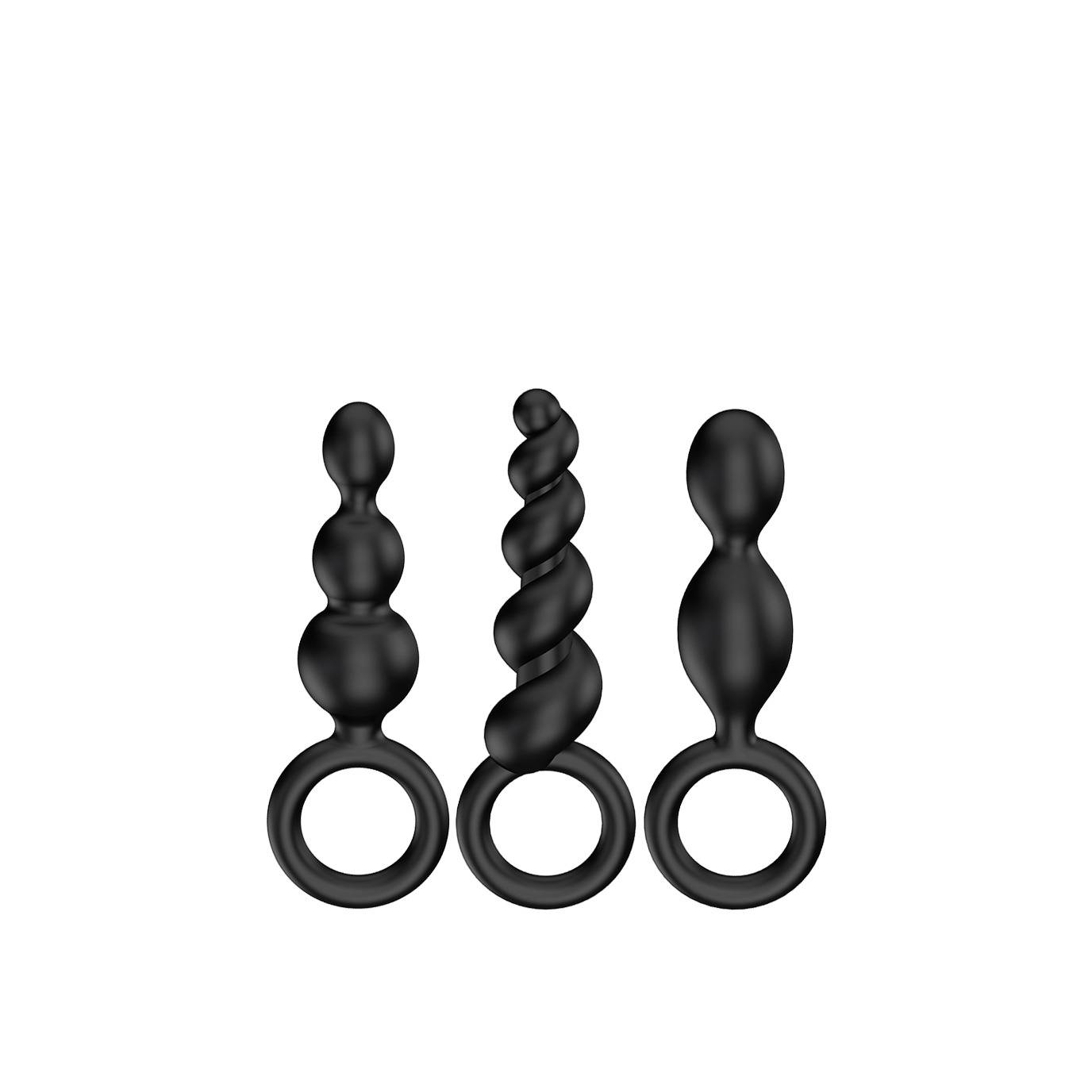 Набор анальных цепочек Satisfyer Booty Call set of 3 черный