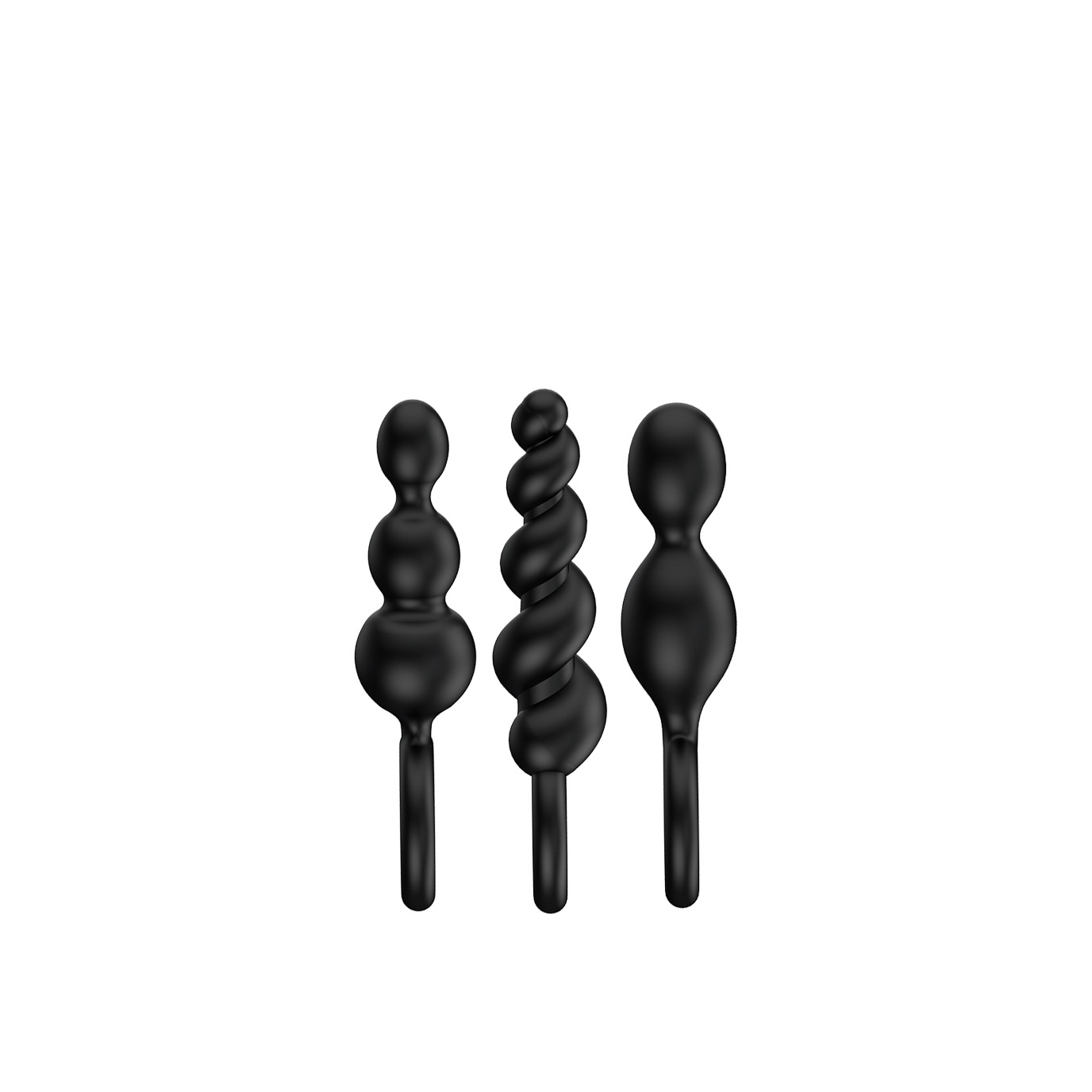 Набор анальных цепочек Satisfyer Booty Call set of 3 черный
