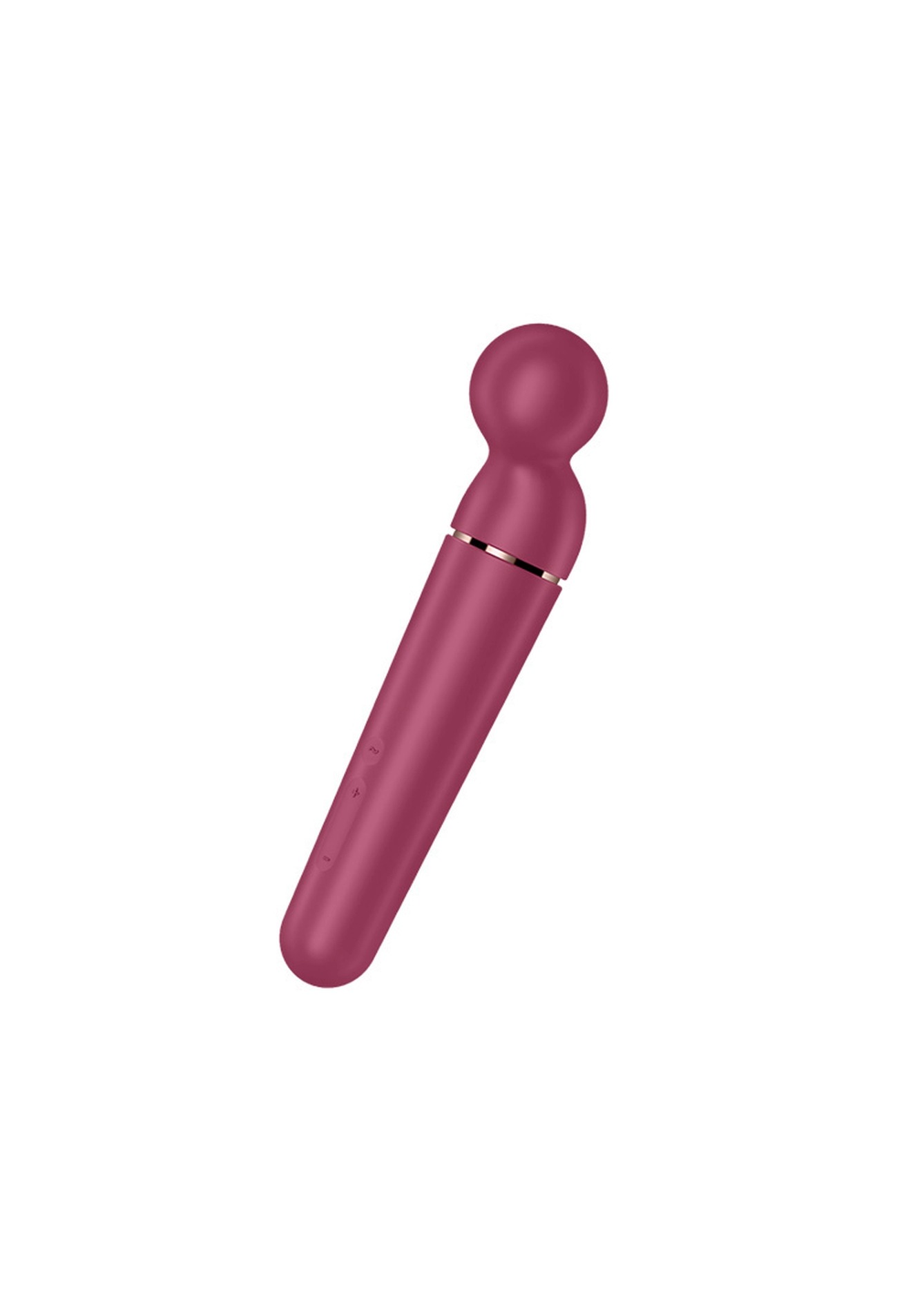 Мікрофон Satisfyer Planet Wand-er для масажу та точкової стимуляції ерогенних зон, бордовий