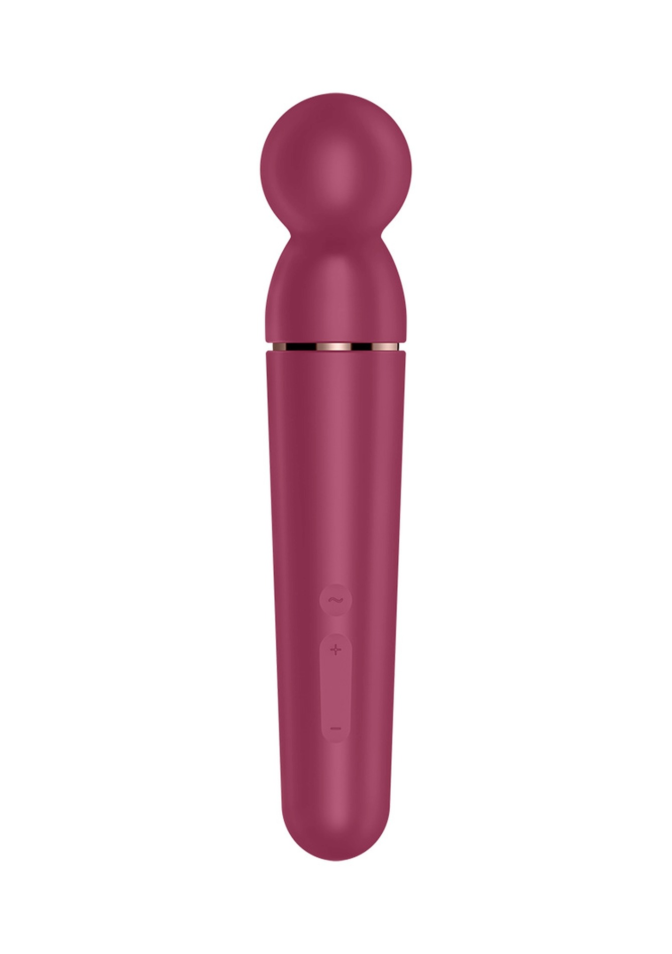 Мікрофон Satisfyer Planet Wand-er для масажу та точкової стимуляції ерогенних зон, бордовий
