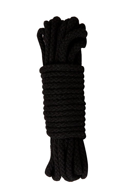 Мотузка для бондажу GP BONDAGE ROPE 10M BLACK