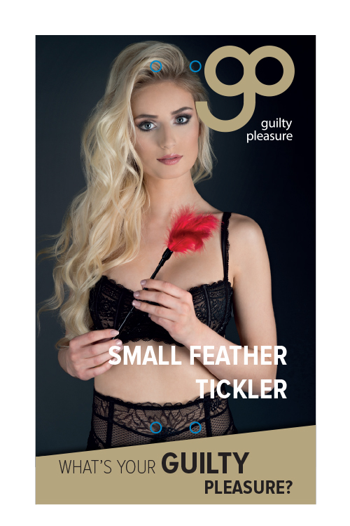 Стек з пір'ям GP SMALL FEATHER TICKLER RED