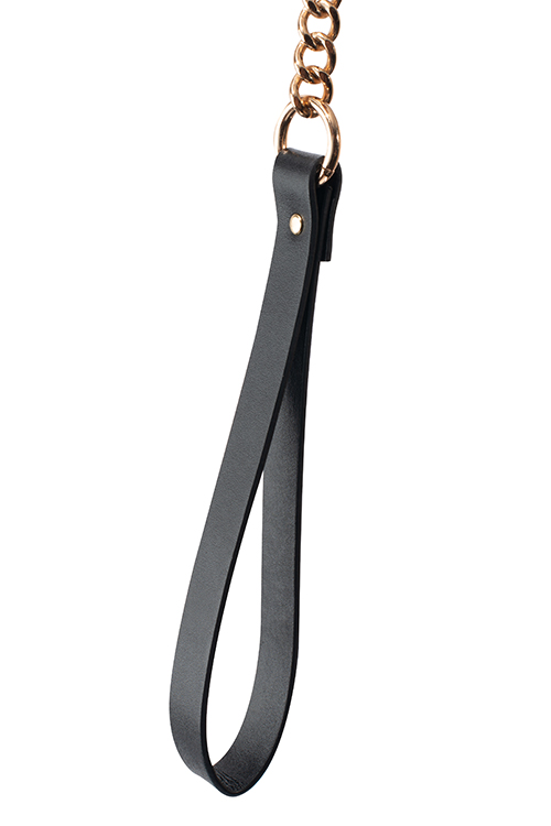 Повідець з нашийником GP PREMIUM COLLAR LEASH SET BLACK