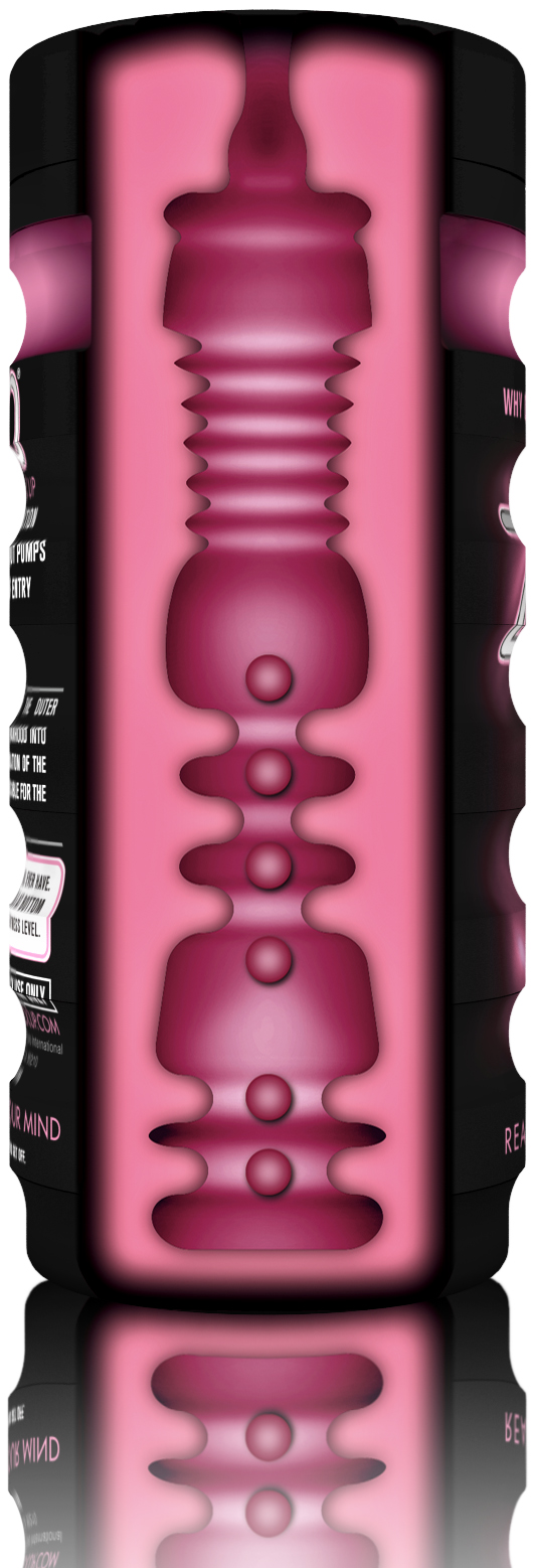 Мастурбатор із імітацією глибокого горла Zolo Deep Throat Cup, рожевий