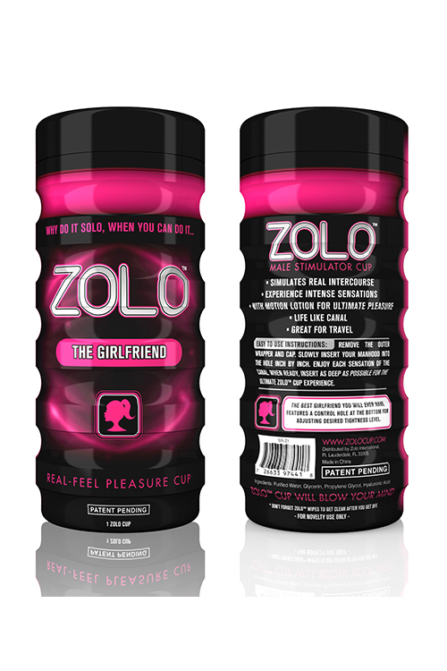 Мастурбатор у колбі Zolo The Girlfriend Cup