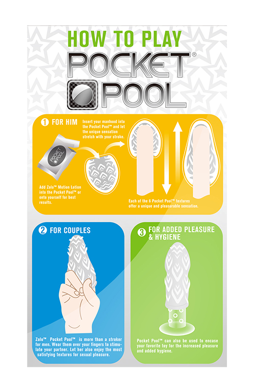 Мастурбатор ZOLO POCKET POOL SURE SHOT