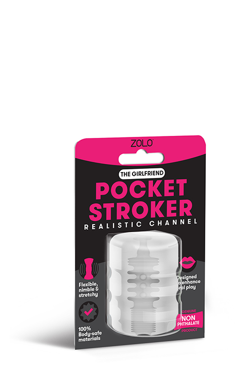 Мастурбатор 2 в 1 ZOLO GIRLFRIEND POCKET STROKER